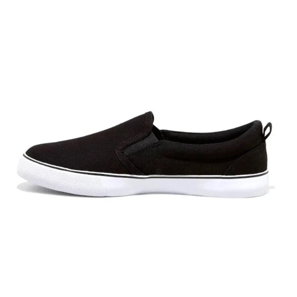 A New Day Women's Millie Twin Gore Apparel Sneakers Slip- On Black 7
